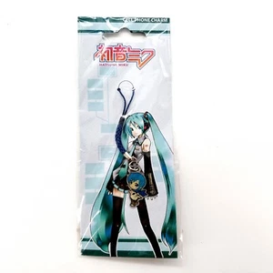 Crypton Hatsune Miku 1" Keychain Cell Phone Charm Strap Brand New - Picture 1 of 5