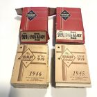 EVER READY CALENDAR Vintage Lot Of 2 ? 1945 And 1946 919 1/2 Bond Paper HTS