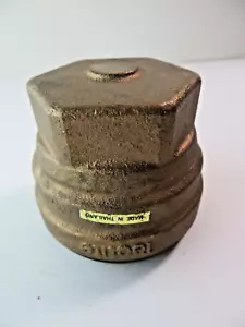 TECTITE EPC 2" CU/CPVC/PEX brass cap - Picture 1 of 4