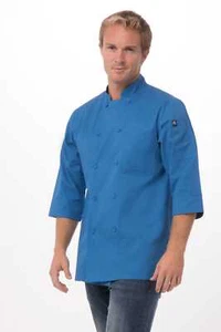 Chef Works Mens Morocco Chef Coat (JLCL) - Picture 1 of 8