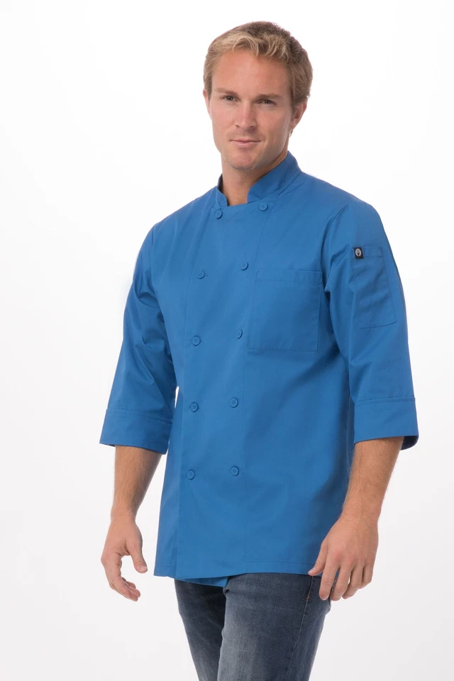 Chef Works Mens Morocco Chef Coat (JLCL) - Image 1 of 1