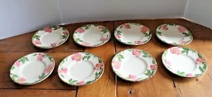 8 Vintage Franciscan Desert Rose Bread & Butter Plates 6 1/4" USA Mark - Picture 1 of 6