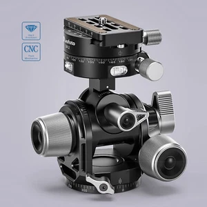 Leofoto G4 PRO Geared Head Camera Tripod Ball Head w Plate Arca Swiss Compatible - Picture 1 of 16