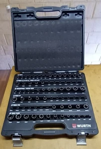 Wurth Torx TX Socket Assortment (09651777) Extensive Kit 1/4, 3/8 and 1/2" - Picture 1 of 8