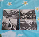 4 Cartes Postale 74 Mont Blanc   Chamonix Mer De Glace Et Plan Praz
