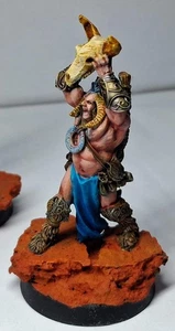 RARE - ILYAD - Barbarian shaman - resin - scale 35 mm - masterfully painted - Picture 1 of 1