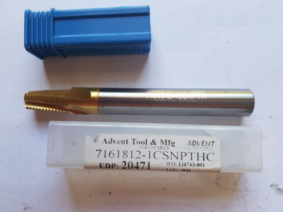 ADVENT TOOL 7161812-1CSNPTHC THREAD MILL - Image 1 of 1