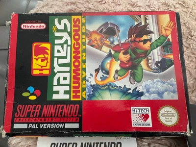 SNES harveys humongous adventure Boxed with Instructions - Image 1 of 3