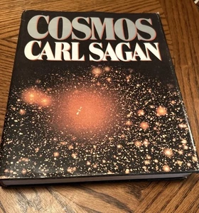 Cosmos: Carl Sagan - Space Astronomy TV Tie-In - RARE 1980 1st Edition Hardcover - Picture 1 of 14