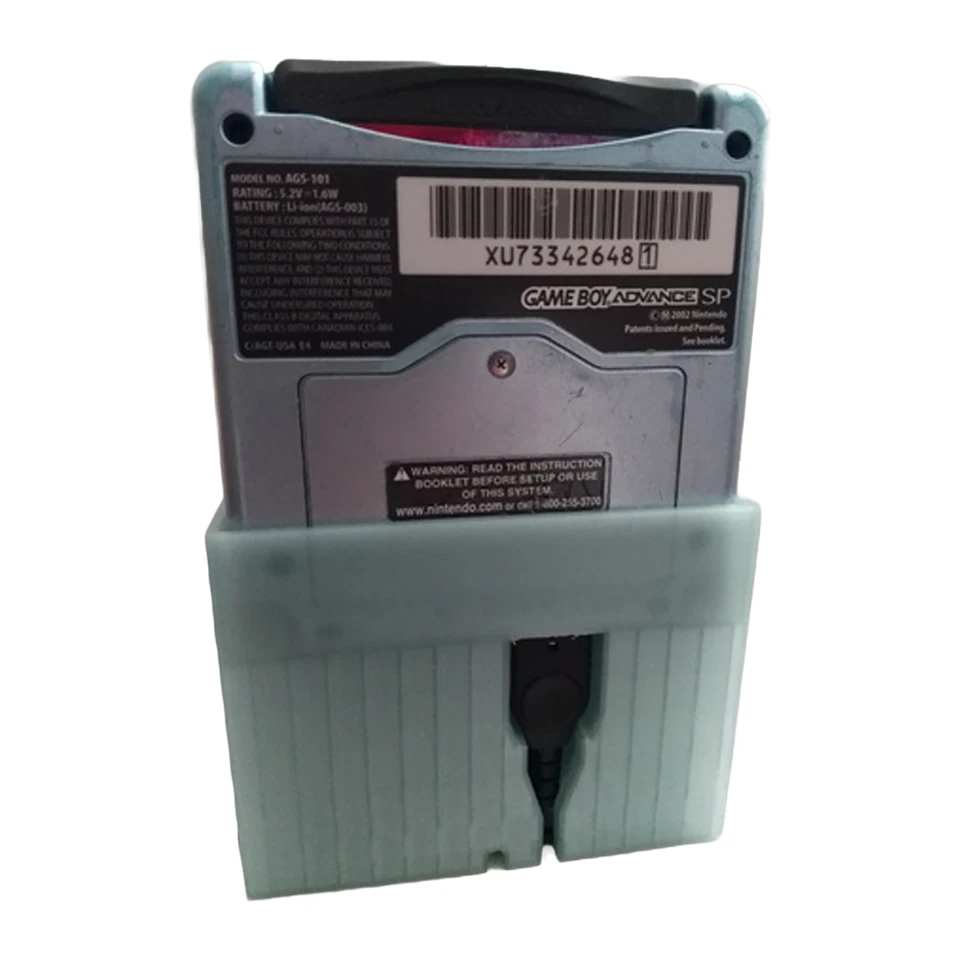 Nintendo Game Boy Advance SP Estación de Carga Base Soporte Vitrina GBA Foto 1 de 4