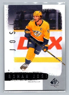 Roman Josi 2020-21 SP Authentic #R72 2000-01 Retro - Image 1 of 2