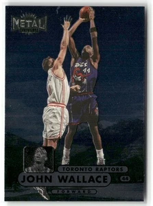 1997-98 SKYBOX METAL UNIVERSE CHAMPIONSHIP PREVIEW JOHN WALLACE TORONTO RAPTORS - Picture 1 of 3