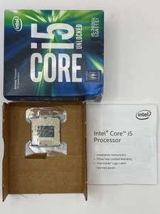 Intel Core i5-7600K 4 Core 4 Thread 3.8GHz LGA1151 Unlocked CPU - Picture 1 of 1