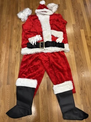 Rubies Premier Santa Suit Size M Fits Up To Size 48 Jacket  - Image 1 of 4