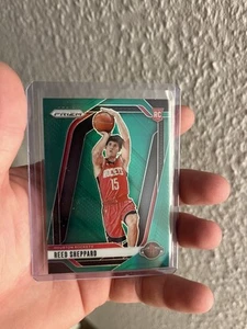Reed Sheppard 2024-25 Panini Prizm Rookie Green Prizm RC #268 Rockets - Bild 1 von 2