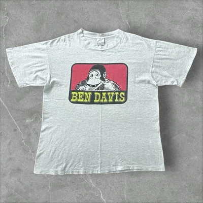 Camiseta de Colección Años 90 Ben Davis Gorilla Logo Gris Grande Patín Años 90 Foto 1 de 4