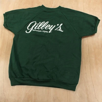 Moletom Gilleys Pasadena Texas honky tonk boate bar GRANDE vintage anos 70 EUA - Imagem 1 de 4