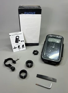 Supporto Telefono Bici Moto Impermeabile 360° Manubrio Bici da 4,5” a 5,9” - Foto 1 di 20