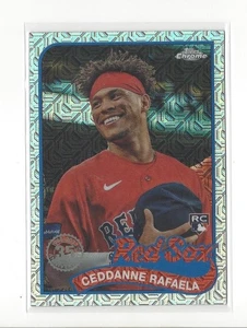 2024 Topps '89 Topps Silver Pack Chrome #T89C20 Ceddanne Rafaela Rookie Red Sox - Bild 1 von 2