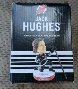 Jack Hughes New Jersey Devils Third Trikot Bobblehead 2019 SGA (Neu DMG Box) - Bild 1 von 2