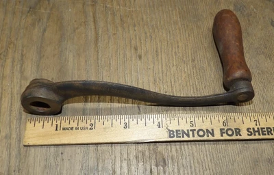 Meat Grinder Vintage Keystone No 5 Boyertown PA Parts ONLY Crank Handle - Image 1 of 3