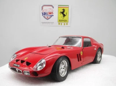1/18 Ferrari 250 GTO 1962 Rouge Burago - Photo 1/4