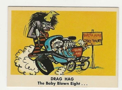 Fleer Weird 1965 casi nuevo - tarjeta de Oh #12 Foto 1 de 2