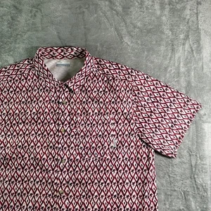 Camicia Columbia PFG XL Performance Attrezzatura da Pesca Diamante Modello Palma - Foto 1 di 11