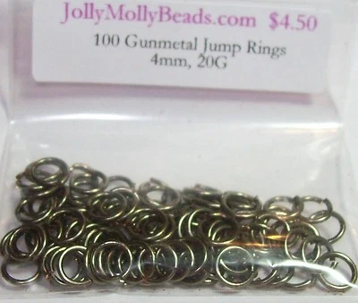 ANILLOS DE SALTO DE COLORES 4 MM 20 G COBRE CADENA MALLA ELEGIR COLOR EE. UU. LIQUIDACIÓN VENTA!! Foto 1 de 2