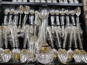 51 Stck. DAVCO Silver Co Besteck 12 Gedecke Set Amerikanisches Klassisches Muster Neu - Bild 1 von 4