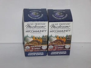 (2 pack)  Host Defense Mushrooms Comprehensive Immune Support 30ct each Oct/25 - Picture 1 of 1