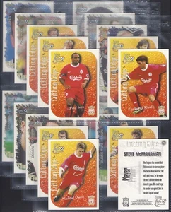 FUTERA-FULL SET- LIVERPOOL FANS SELECTION 1999 (X108 CARDS) + EMBOSSED CARDS - Picture 1 of 4