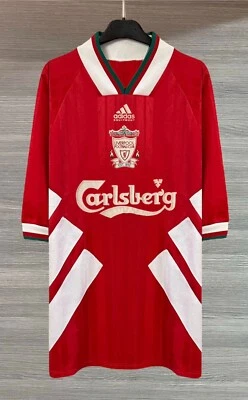 Maglia Calcio Vintage Liverpool 1993-94 Ian Rusch  #9#  Taglia XL  - Immagine 1 di 4