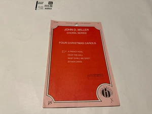 a french noel sheet music-john d miller-four christmas carols - Picture 1 of 1