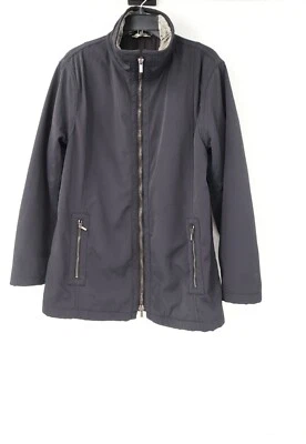 Armani Collezioni Jacket Mens 40 faux fur lined Full Zip Coat Made In Italy - Image 1 of 4