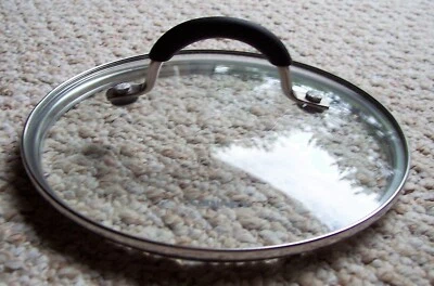 Cuisinart Glass Replacement Pot Pan Lid 7" inner lip  - image 1 of 4