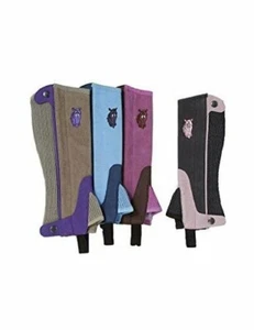 Half Chaps - Tough-1 Childs Synthetic Suede (Small/Med or Large/X-Large) - Picture 1 of 2