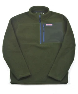 Vineyard Vines Sherpa Stillwater 1/2 Zip Fleece Pullover High Pile M NWT - Picture 1 of 7