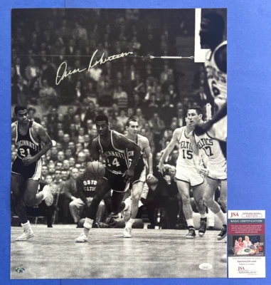 Oscar Robertson Signed 16x20 Photo Milwaukee Bucks JSA COA CE77273 - Image 1 of 4