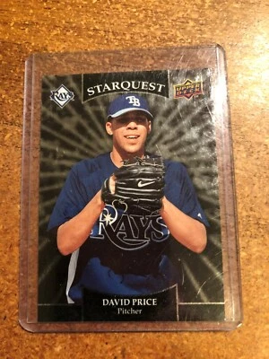 2009 Upper Deck Baseball Starquest Silver Common # SQ-37 David Price - Image 1 of 2