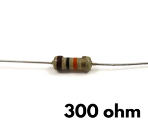 Resistencia de 300 ohmios - Imagen 1 de 2