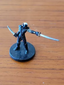 Drow Blademaster - Desert of Desolation #46 C - D&D Miniatures - No stat card. - Picture 1 of 1