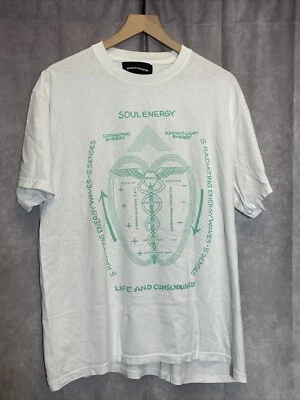 Camiseta Bianca Chandon XL Soul Energy para hombre 100 % algodón hecha en EE. UU. Alex Olson Foto 1 de 4
