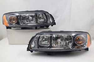 Headlight Set For 2005-2009 Volvo S60 Left and Right Headlamp With Bulb 2Pc - Bild 1 von 10