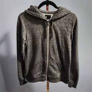 Zapatos DC Cremallera Completa Lanza Sudadera con Capucha Sudadera Gris Para Mujer XL Skateboarding - Imagen 1 de 14