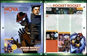 Nova - Sam Alexander #NO-01 Heroes - Cosmic Marvel Fact File Page - Picture 1 of 1