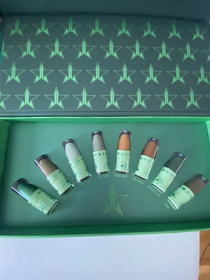 NIB Authentic Jeffree Star Money Honey Mini Green Velour Liquid Lipstick Bundle - Image 1 of 4