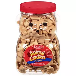 Stauffer's Animal Crackers Original, 24 oz Shelf-Stable Bear Jug - Picture 1 of 10