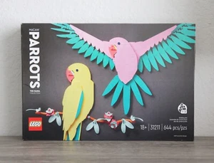 LEGO 31211 Art The Fauna Collection Set Costruzioni Pappagalli Ara Nuovo Sigillato - Foto 1 di 2