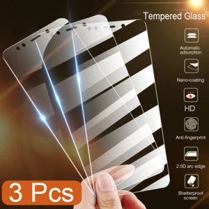 3 Stück 9H Echt Hartglas Displayschutzfolie HD Premium Full Cover für Xiaomi - Bild 1 von 6